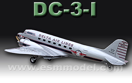 ESM Douglas DC-3  2 x 70 - 91