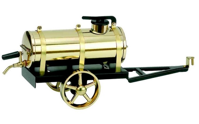 Wilesco A386 Water Cart Black and Brass