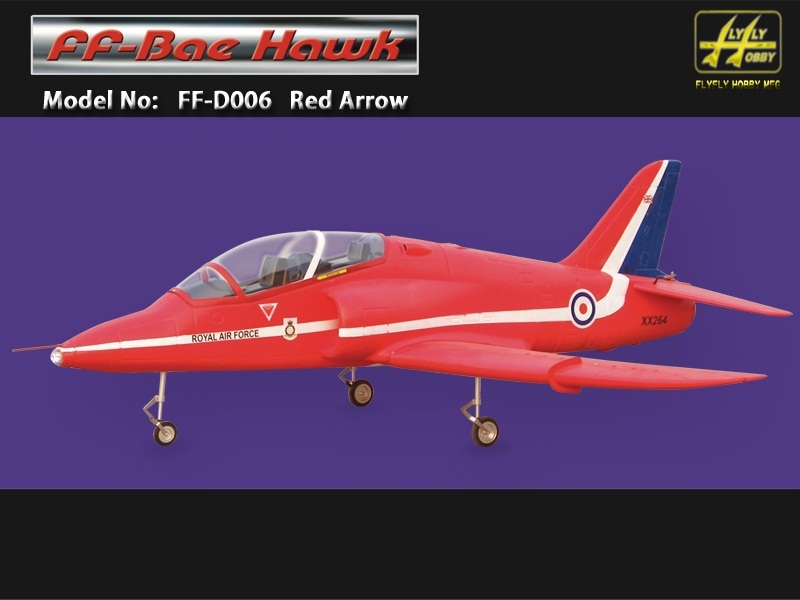 FlyFly BAE Hawk (Red)