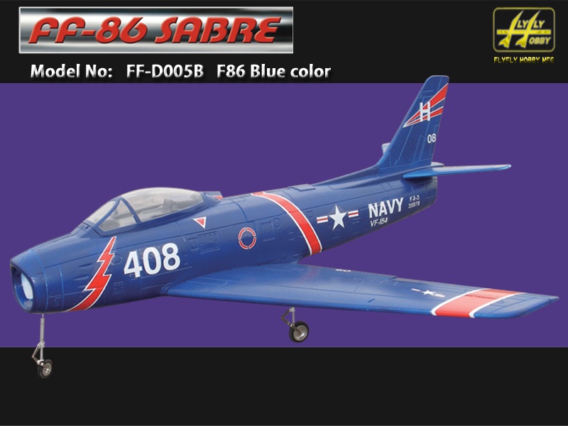 FlyFly F86 Sabre (Blue)