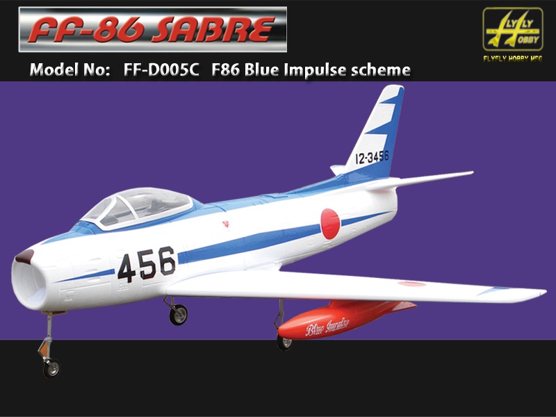 FlyFly F86 Sabre (White)