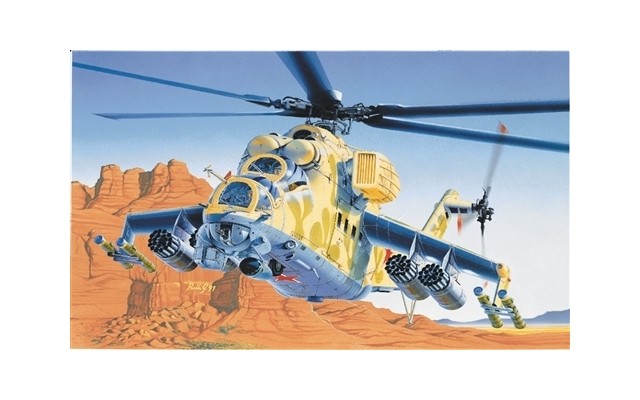 Italeri 1/72 MIL-24 Hind D/E