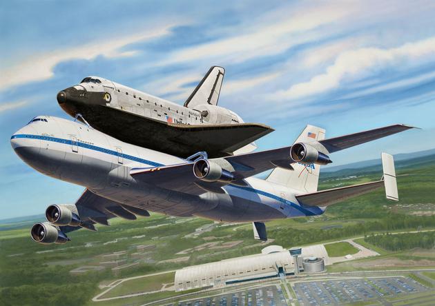 Revell 1/144 Boeing 747 SCA & Space Shuttle