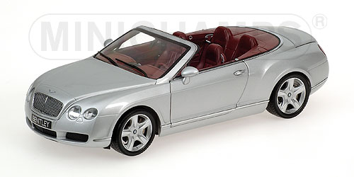 Minichamps 1/18 Bentley Continental GTC - 2006 - Silver