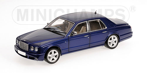 Minichamps 1/18 Bentley Arnage T - 2004 - Blue Metallic