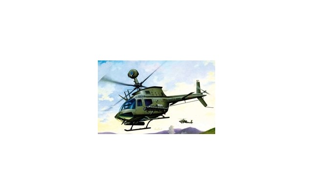 Italeri 1/72 OH58 D Combat Scout/Kiowa