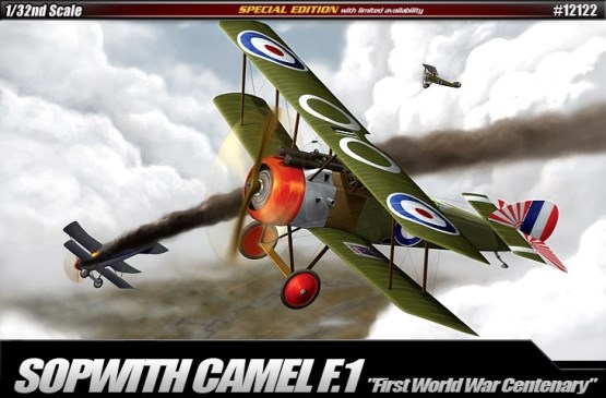 Academy 1/32 Sopwith Camel F-1