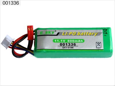 Esky 11.1V 3cell-1000mha-Li-polymer