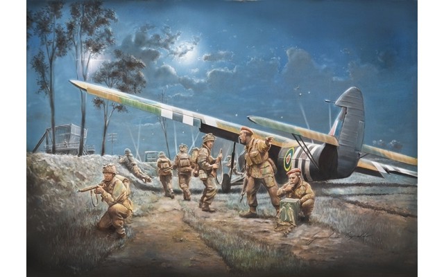 Italeri 1/72 ASD-51 Horsa Mk.I with British Paratroopers