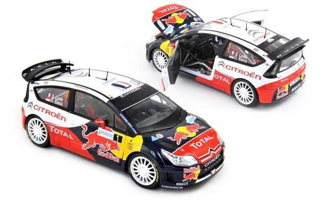 Norev 1/18 Citroen C4 WRC 2010 France Winner - Loeb