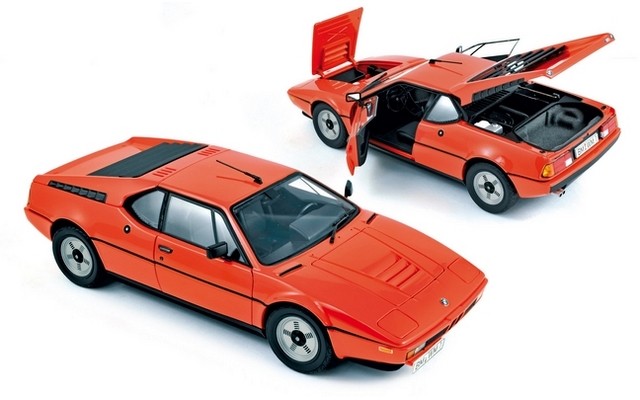 Norev 1/18 BMW M1 1978 - Orange