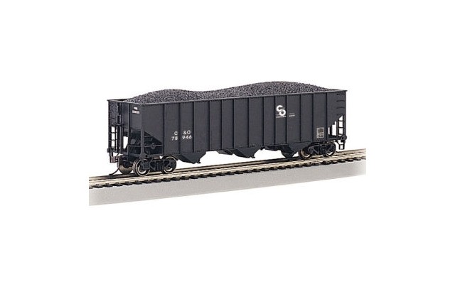 Bachmann HO 100t 3-Bay Hopper Chesapeake