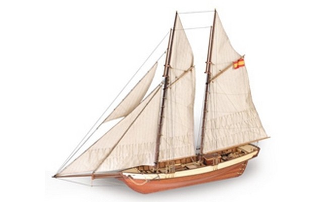 Artesania Latina - Mistral Armed Schooner