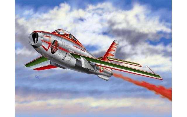 Italeri 1/48 F-84F Thunderstreak "Diavoli Rossi"