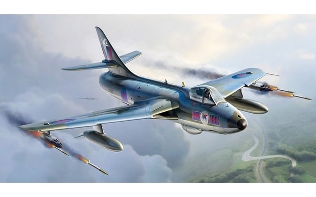 Italeri 1/48 Hawker Hunter FGA6/FGA9