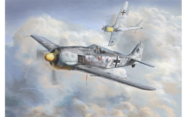 Italeri 1/48 Focke-Wulf Fw-190 A8 - Super Decal Sheet Included