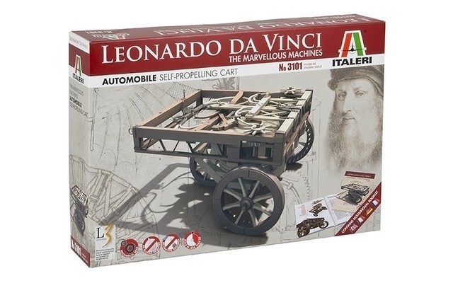 Italeri 1/10 Da Vinci Self-Propelling Cart