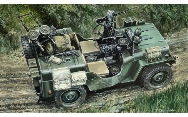 Italeri 1/35 Commando Car