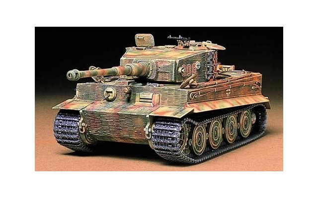 Tamiya 1/35 German Tiger I (Late Version)