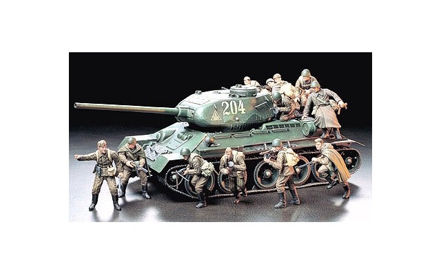 Tamiya 1/35 Russian Army Assault Infantry
