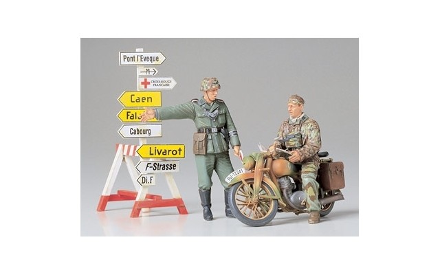 Tamiya 1/35 German Motorcycle Orderly Set