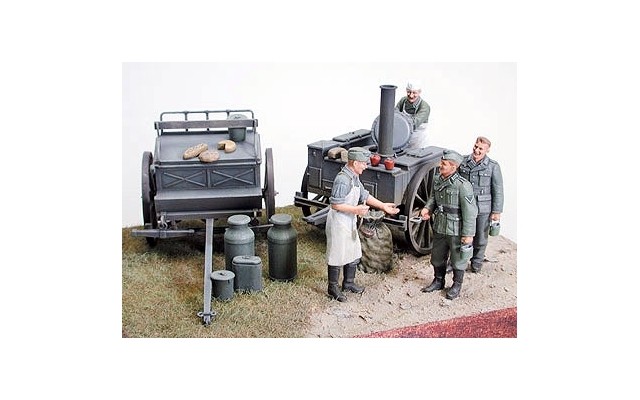 Tamiya 1/35 German Field Kitchen Scenery