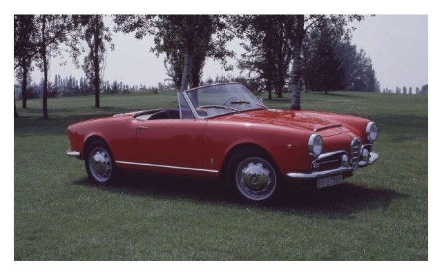 Italeri 1/24 Alfa Giulietta Spider 1600