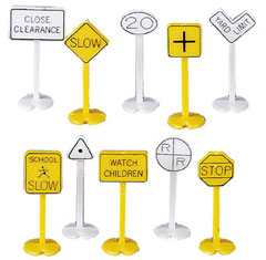 Bachman Railroad & Road Signs