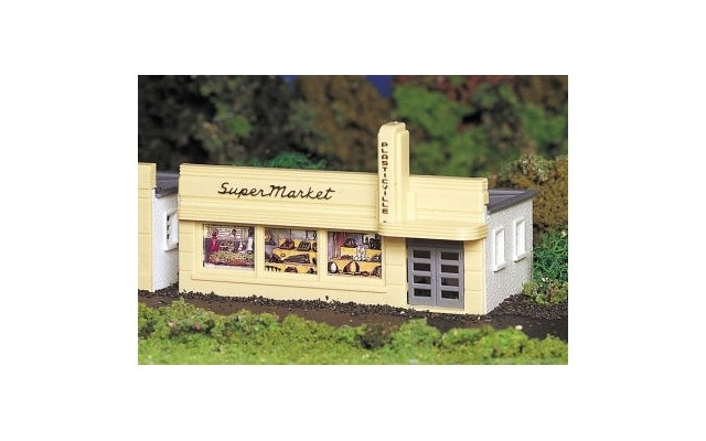 Bachmann HO Supermarket (Kit)