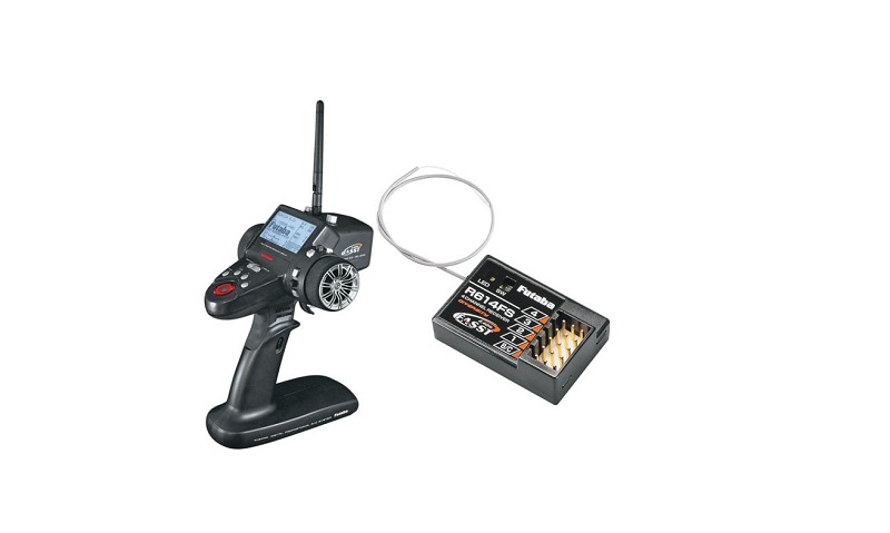 Futaba 4PKS Radio with R614FS 2.4GHz FASST 4-Ch