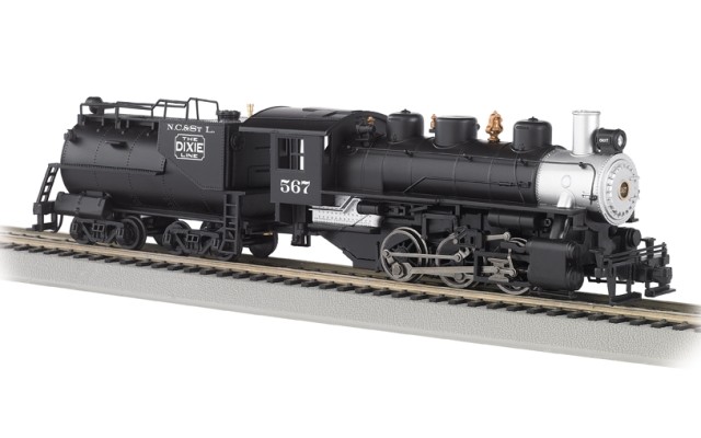Bachmann HO 0-6-0 USRA with vd Bilt Tender with Smoke - Nash, Ch