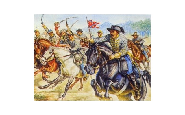 Italeri 1/72 Confederate Cavalry 1863