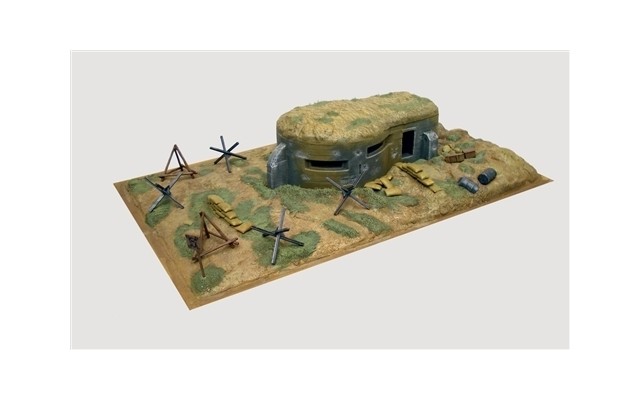 Italeri 1/72 Bunker and Accessories - World WarII