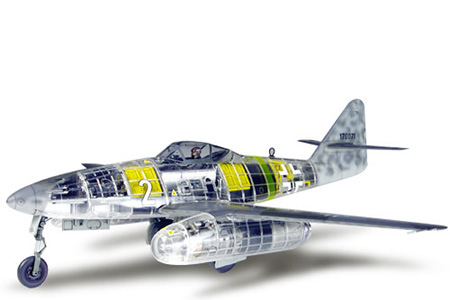 Tamiya 1/48 Messerschmitt Me262 A-1a - Clear Edition