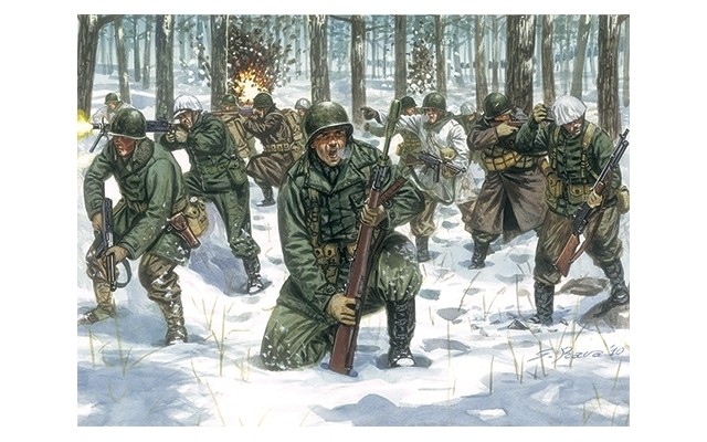 Italeri 1/72 WWII US Infantry (Winter Uniform)