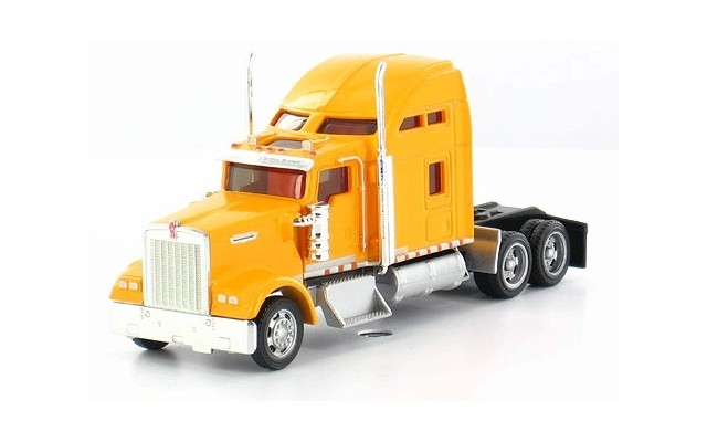 CAT/Norscot 1/87 Kenworth W900 Horse (Yellow)