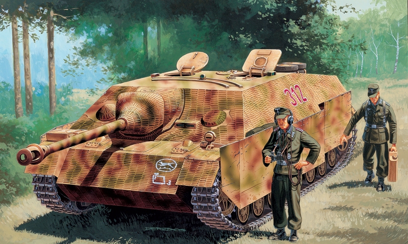 Italeri 1/35 Sd.Kfz.162 Jagdpanzer IV Ausf.F