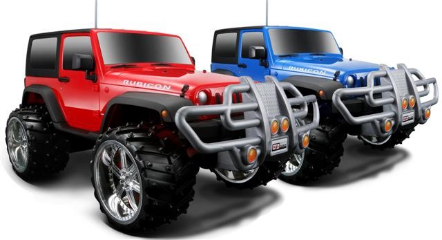 Maisto 1/16 R/C Jeep Rubicon Ready to Run - Alkalines