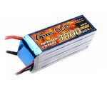 Gens Ace 6S1P 3800mah 22.2V 45C Lipo battery pack (EC5 plug)