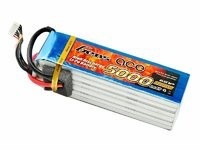 Gens Ace 6S1P 5000mAh 22.2V 45-90C Lipo battery pack
