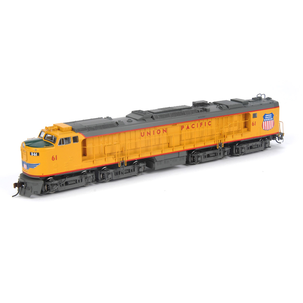 Athearn HO RTR Veranda Turbine, UP #61 HO 100t 3-Bay Hopper Che