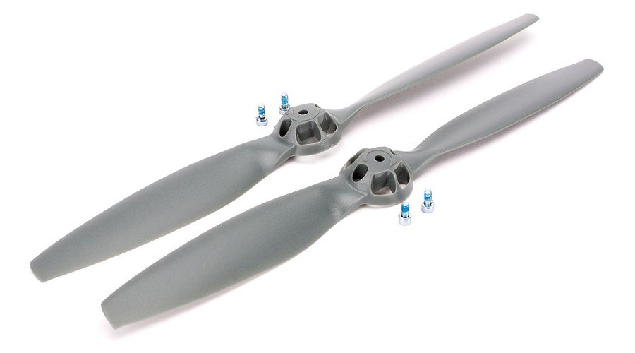 Blade 350 QX Prop, CW & CCW Rotation, Gray