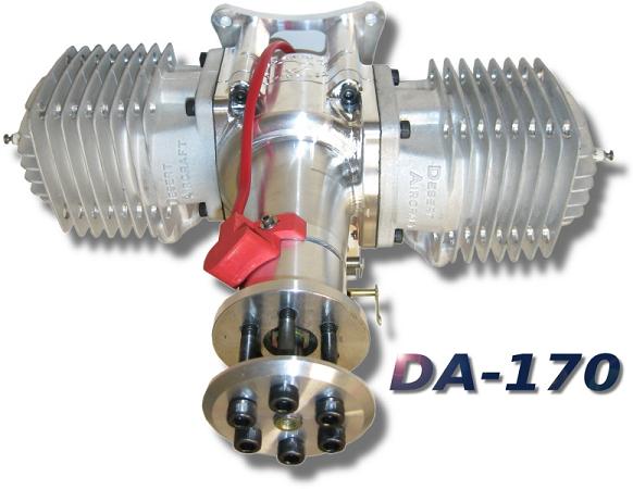 DA170 - 170cc Twin Aero Engine