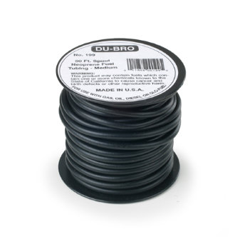 Du-Bro Neoprene Fuel Tubing, Medium, 50'