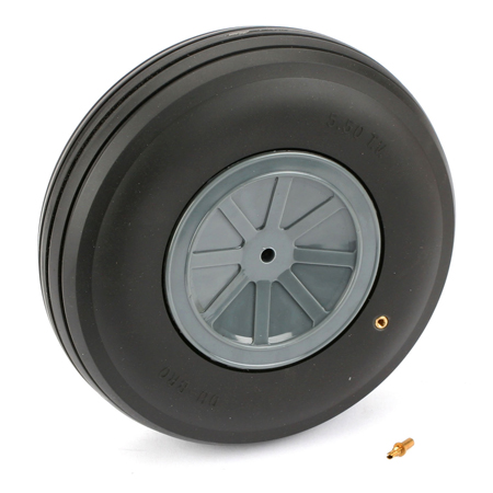 Du-Bro 5-1/2" Treaded Wheel,Large Scale