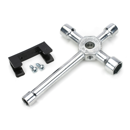 Dubro Socket Wrench 4-Way, X-Long