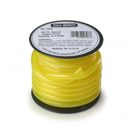 Du-Bro Tygon Gas Tubing, 5/32, 25'