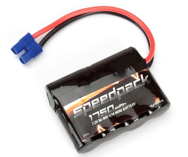 Dynamite 7.2V 1750mAh NiMH Battery, EC3: Minis