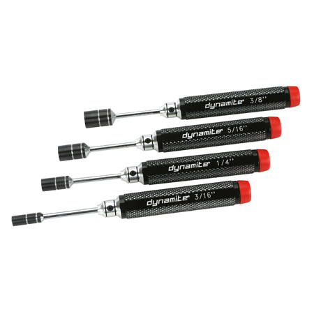 Dynamite Machined Nut Driver Set (4 pc) Standard