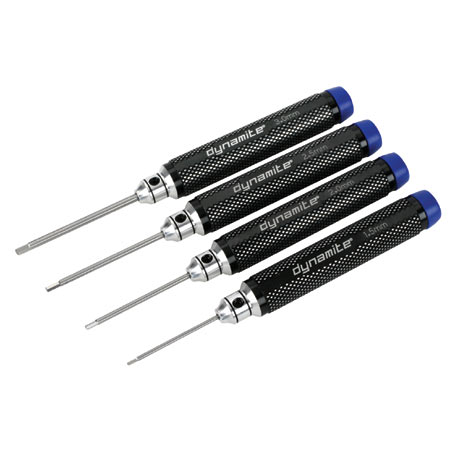 Dynamite Machined Hex Driver Set (4) Metric